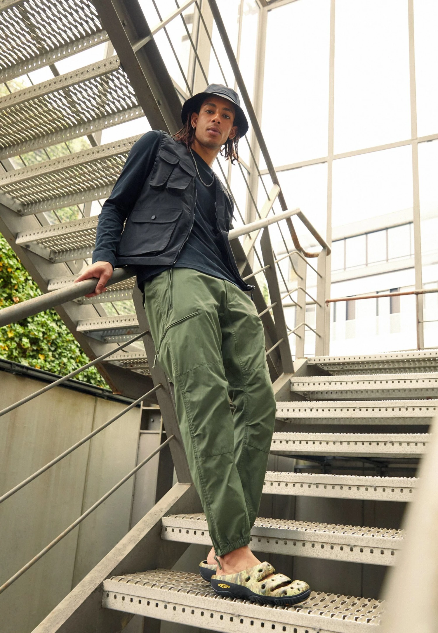 Keen Yogui Arts - Badslippers - Green 2 Keen Yogui Arts - Badslippers - Green - Image 2