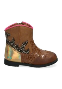 Cowboy-/Bikerlaarsjes - Bruin -Deals Shoes Store 8c81f940788e47938eb610fe8f59b83c