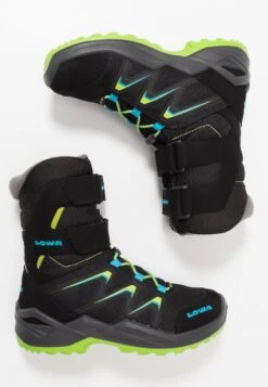 Lowa Maddox Warm Gtx Hi Unisex - Snowboots- Black/Lime