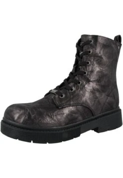 Dockers By Gerli Veterboots - Black-Silver -Deals Shoes Store 915e5e686f2e423b9e7cf550ea284259