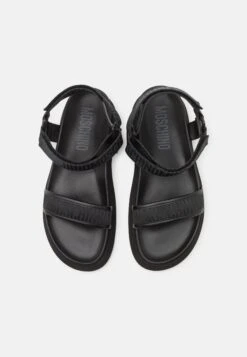 MOSCHINO Logo - Outdoorsandalen - Nero -Deals Shoes Store 940ed19be1b64501be62010e6cd63b5e