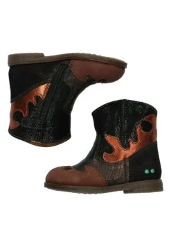 Cowboy-/Bikerlaarsjes - Zwart -Deals Shoes Store 9c9a57a099f64adbbc7734641b909576