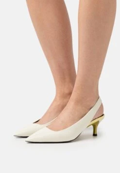 Furla Code Slingback - Klassieke Pumps - White