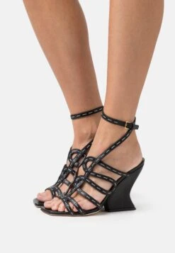 Alberta Ferretti Sandalen Met Hoge Hak - Black