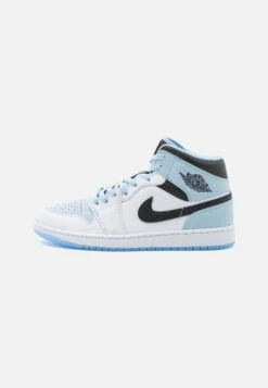 Air Jordan 1 Mid Se - Sneakers Hoog - White/Ice Blue/Black