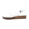 Scats - Sandalen Met Plateauzool - White