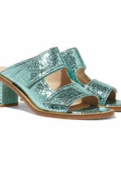 Kristy- Muiltjes Met Hak - Green /Calf -Deals Shoes Store a8995cfcd60549f9bc5fd7e42f35afbd