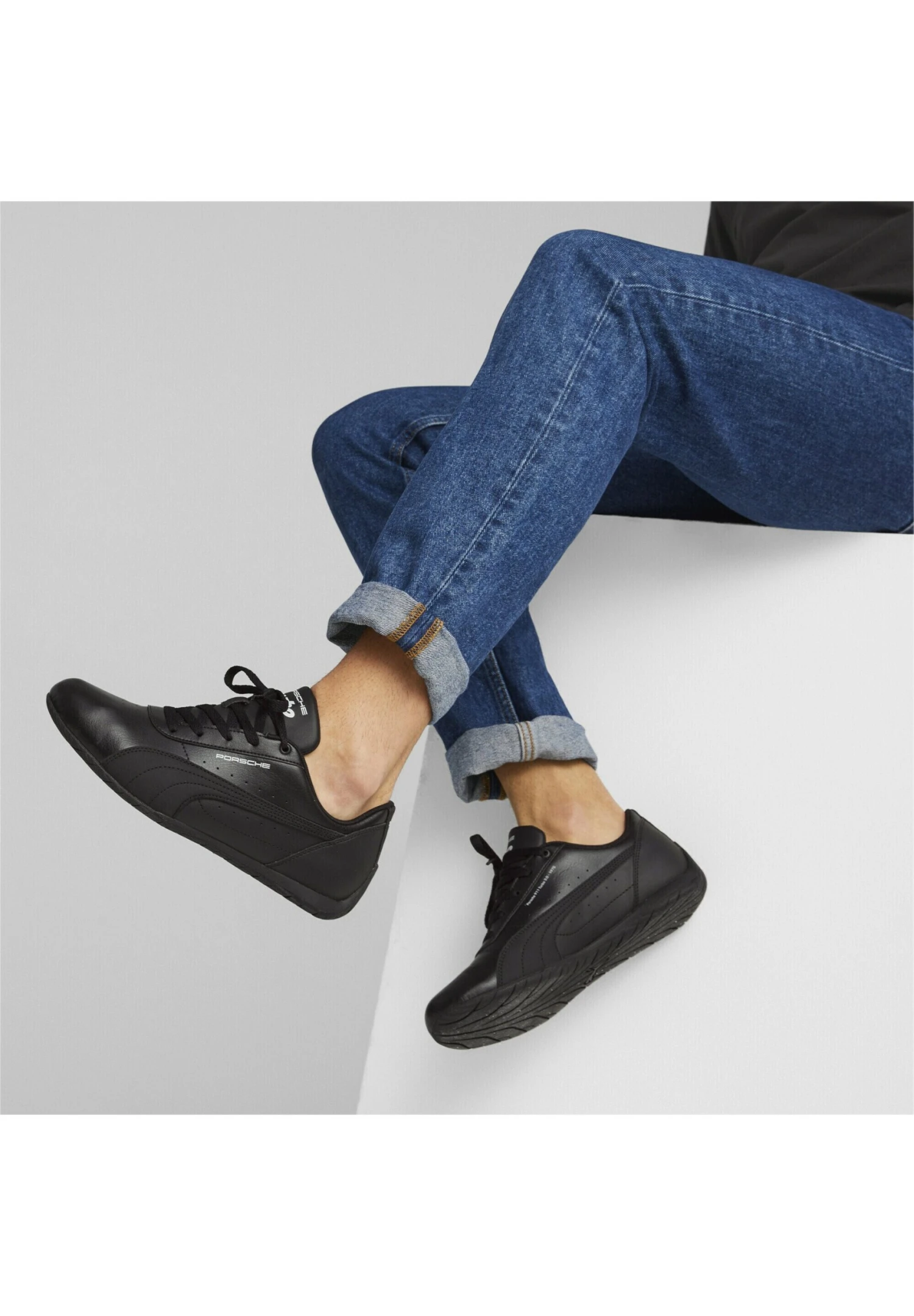 Puma Porsche Legacy Neo Cat-Motorsport - Sneakers Laag - Black Black 3 Puma Porsche Legacy Neo Cat-Motorsport - Sneakers Laag - Black Black - Image 3