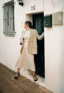 Aria - Sandalen Met Plateauzool - Black