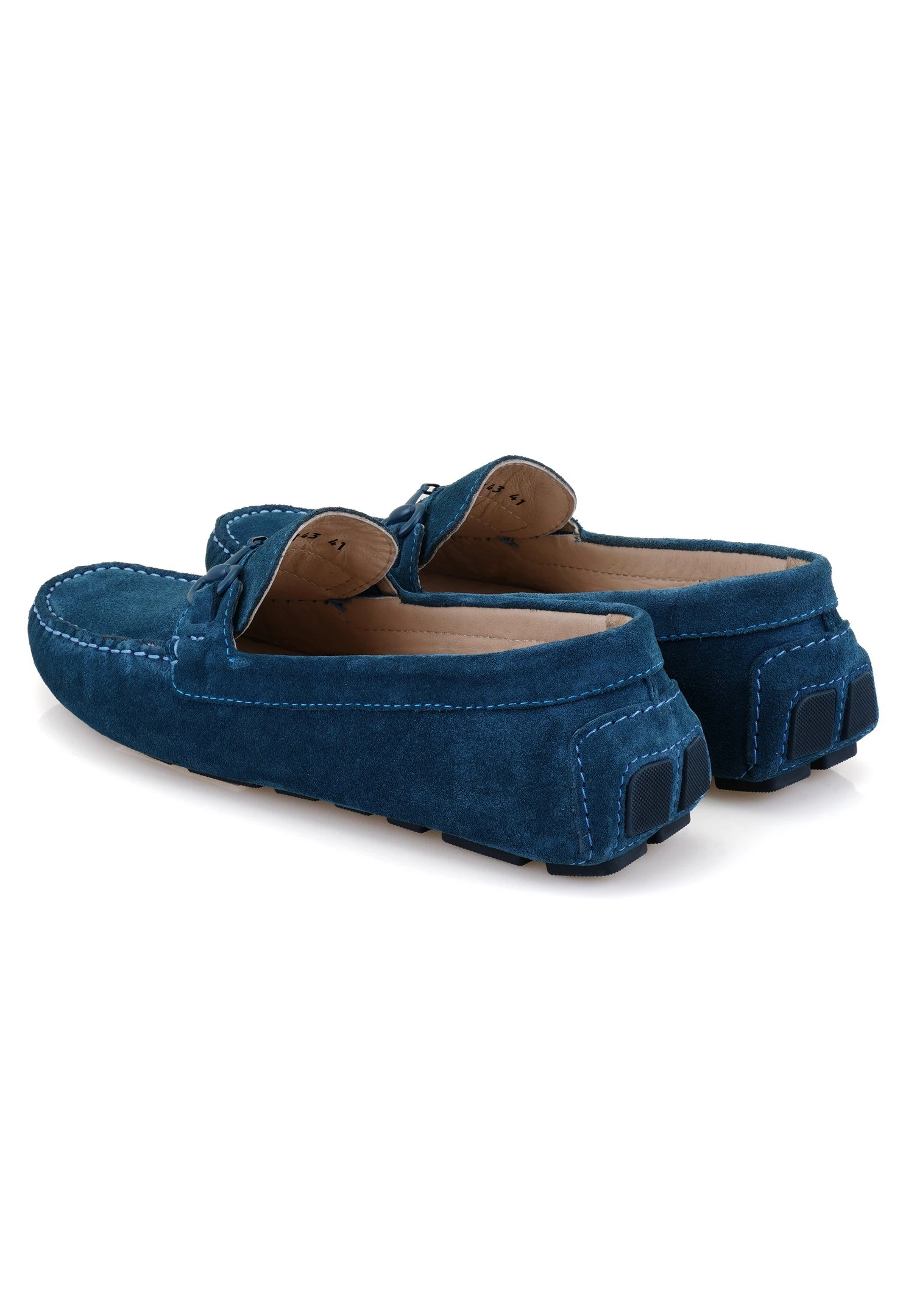 Mocassins - Dark Blue 4 Mocassins - Dark Blue - Image 4