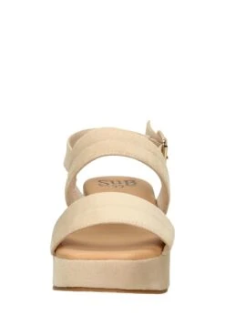 Sandalen Met Sleehak - Beige -Deals Shoes Store b3d1aa3511d94971bdfe58e544be7897