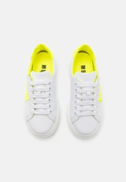 MSGM Unisex - Sneakers Laag - White/Yellow 9 MSGM Unisex - Sneakers Laag - White/Yellow -Deals Shoes Store b8c7f722a4b445ca9a27f55567e2a710