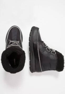 Sorel Explorer Carnival - Snowboots- Black/Sea Salt -Deals Shoes Store ba5986132dd141ed9b4766f4296ab727