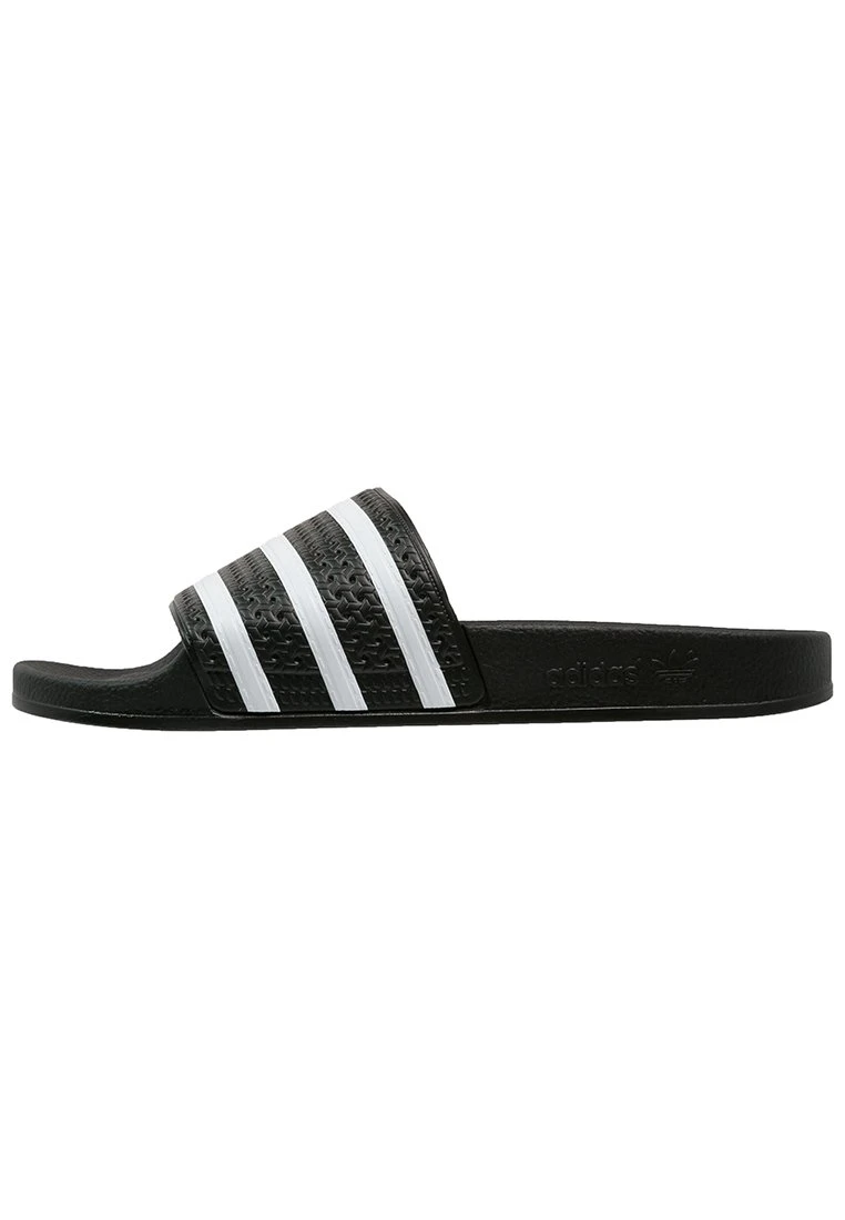 Adidas Originals Adilette Unisex - Muiltjes - Black/White 1 Adidas Originals Adilette Unisex - Muiltjes - Black/White