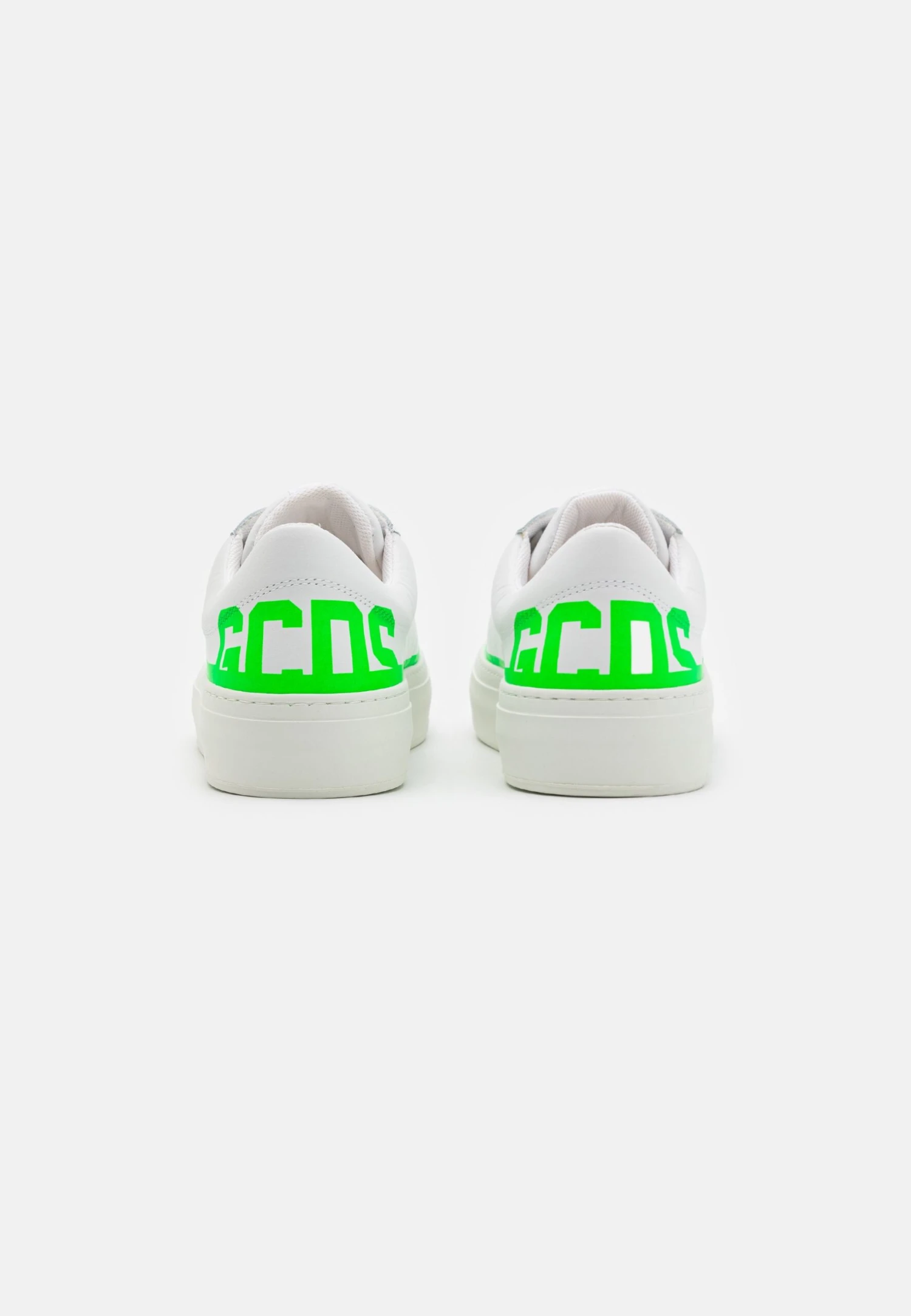 GCDS Logo Unisex - Sneakers Laag - Lime 3 GCDS Logo Unisex - Sneakers Laag - Lime - Image 3