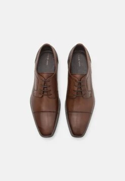 Pier One Leather - Veterschoenen - Brown -Deals Shoes Store c5f790966cc541a988c7f3261f87d620