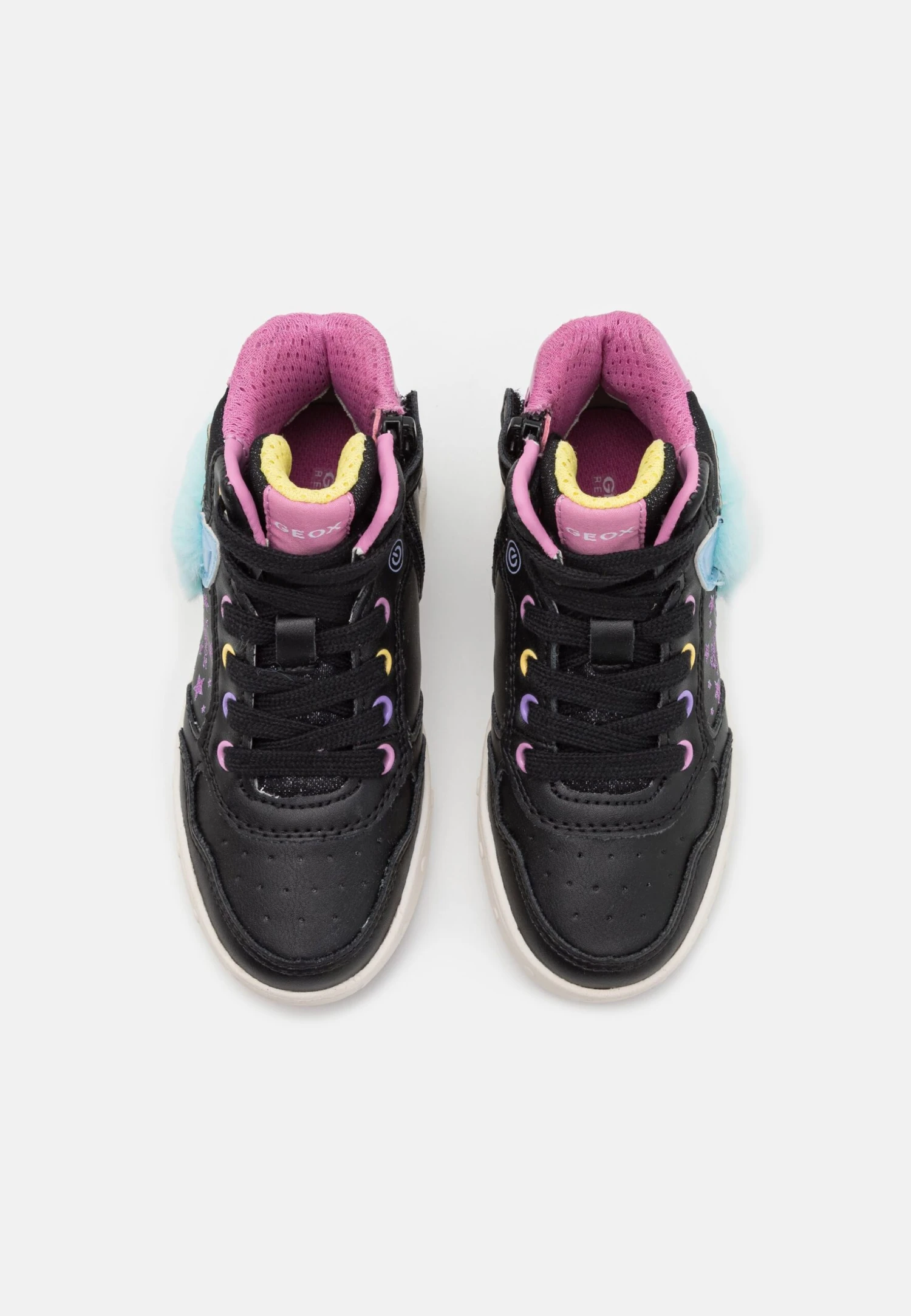 Geox Skylin Girl Light Up - Sneakers Hoog - Black/Multi-Coloured 4 Geox Skylin Girl Light Up - Sneakers Hoog - Black/Multi-Coloured - Image 4