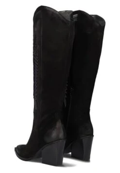 Aq296 - Cowboy-/Bikerlaarzen - Zwart -Deals Shoes Store c9e6148c433b457da8ab36d5c3036088