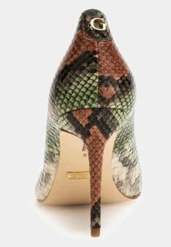Guess Rica Python-Print - Hoge Hakken - Gemustert Multicolor -Deals Shoes Store cbc16732316a4f1894a1e23d63e0f7ab