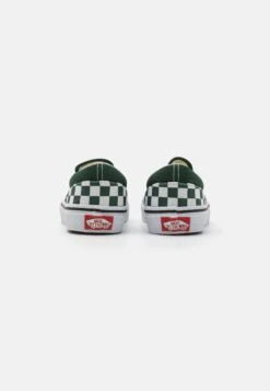 Vans Classic Slip-On Unisex - Sneakers Laag - Dark Green/ White -Deals Shoes Store cc29706da9464c448d7c8fed5644b564