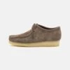 Clarks Originals Wallabee - Sportieve Veterschoenen - Dark Grey