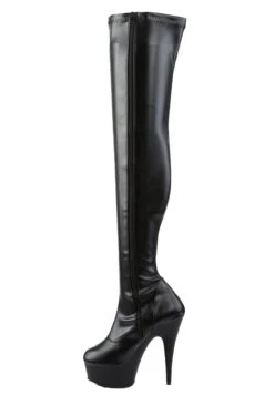 PLEASER Delight - Plateaulaarzen - Schwarz