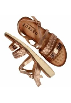 Sandalen Met Sleehak - Rosegold -Deals Shoes Store cf470bbf6adb457b84bbd8ecb0c9b520