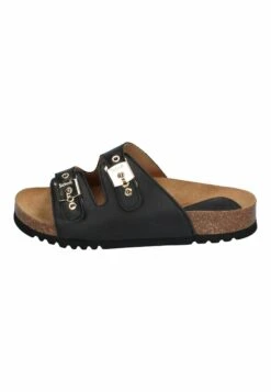 Scholl Alba- Muiltjes - Black