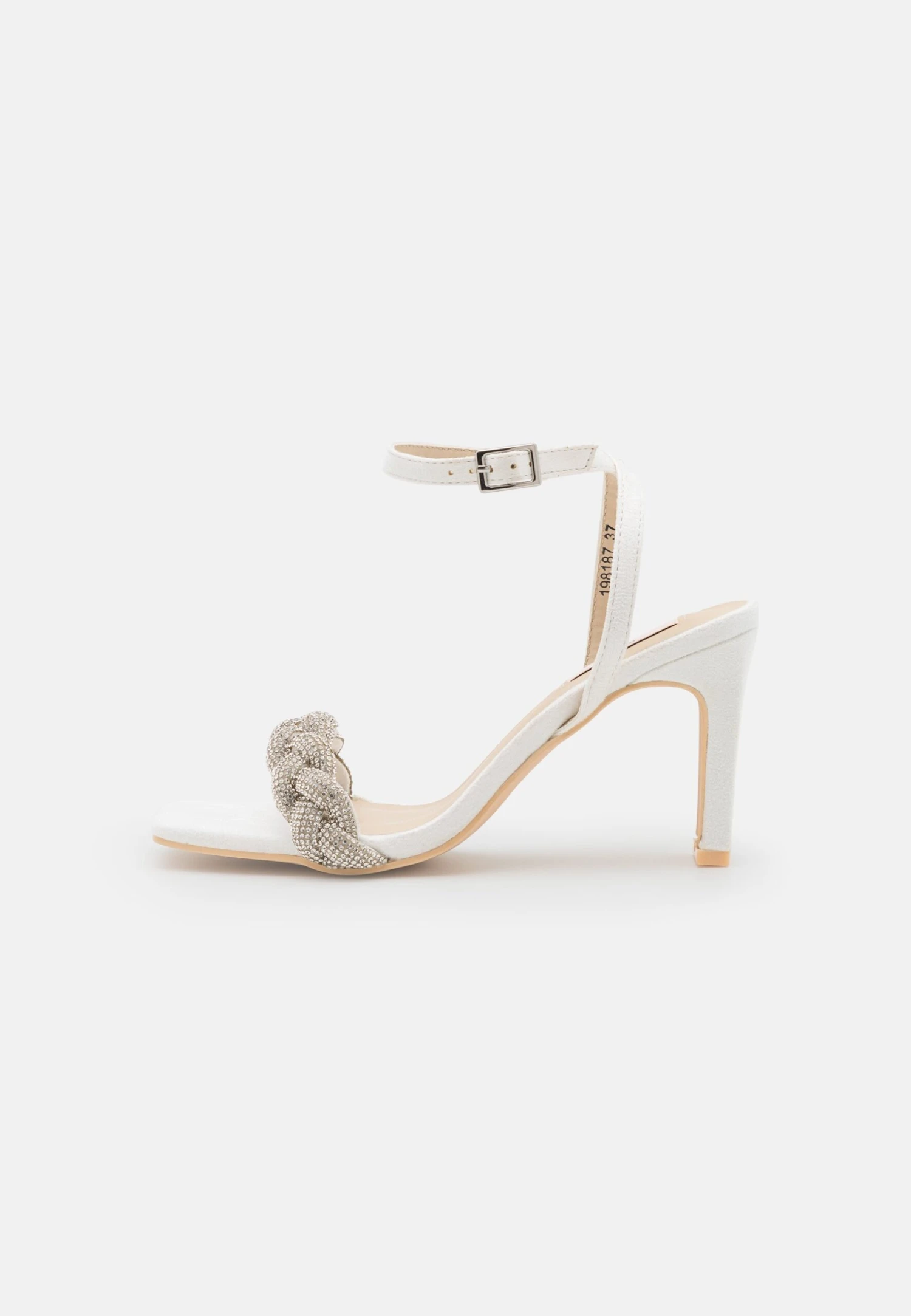 NLY By Nelly Picture Perfect- Sandalen Met Hoge Hak - White/Glitter 2 NLY By Nelly Picture Perfect- Sandalen Met Hoge Hak - White/Glitter - Image 2