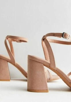 New Look Block- Sandalen Met Hoge Hak - Pale Pink -Deals Shoes Store d41715379286472fa328a646d34cfbfb