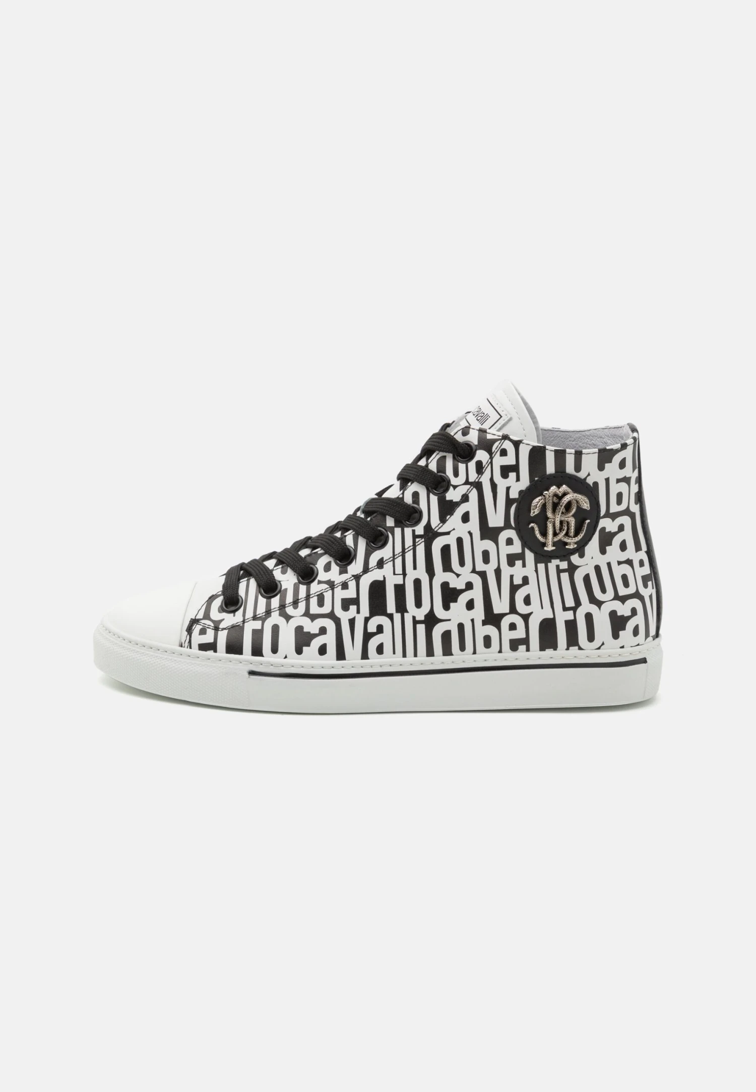 Roberto Cavalli Siry Rigo- Sneakers Hoog - Black/White 1 Roberto Cavalli Siry Rigo- Sneakers Hoog - Black/White