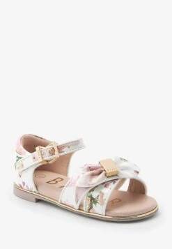 Patent Bow Standard - Sandalen - White -Deals Shoes Store d6216a28558a4134a7961e8d7ed9700f