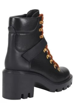 Enkellaarsjes Met Plateauzool - Black -Deals Shoes Store d8fef3cf8e034476b869e13089f9e087