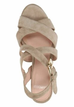 Sandalen Met Plateauzool - Taupe -Deals Shoes Store df823a0e4a8149e4945ffe0a6793a0a6