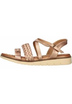 Sandalen Met Sleehak - Rosegold