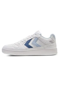 Hummel St Power Play Wmns - Sneakers Laag - White/Ballad Blue