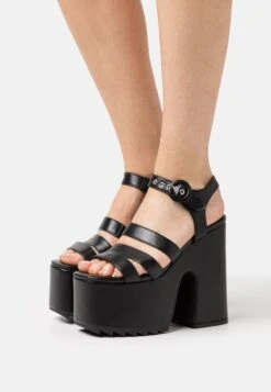 Lamoda Summer Fields - Sandalen Met Hoge Hak - Black
