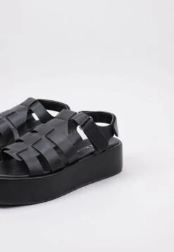 Timor - Sandalen Met Sleehak - Black -Deals Shoes Store e8b2d89d096e424f910dcc761712e546