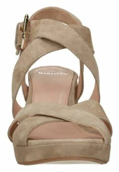 Sandalen Met Plateauzool - Taupe -Deals Shoes Store e92c198cbdb242e3a2c6c6a2fb1cfda7