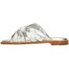 MELVIN & HAMILTON Elodie 22 Nappa Talca Silver Natural - Pantoffels - Silber
