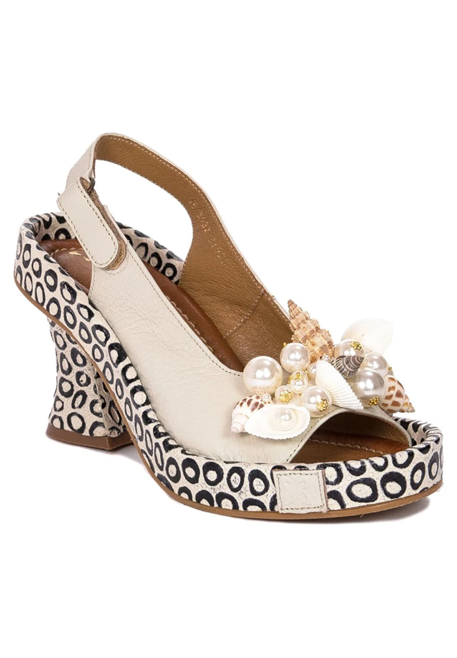 Sandalen Met Hoge Hak - Beige 5 Sandalen Met Hoge Hak - Beige - Image 5