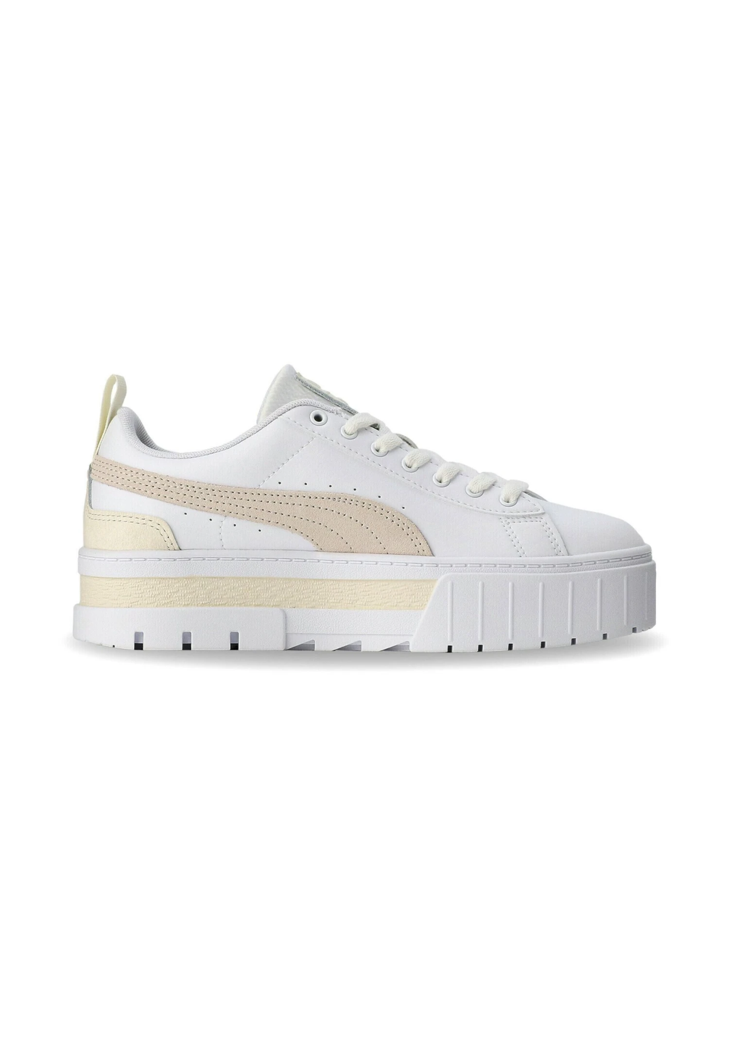 Puma Mayze Ow S - Sneakers Laag - White Vapor Gray Warm White 6 Puma Mayze Ow S - Sneakers Laag - White Vapor Gray Warm White - Image 6