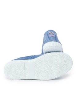 Lona Efecto Desgastado Sin Cordones - Sneakers Laag - Azul -Deals Shoes Store ec9435d90b484430af5ce8b81c377861