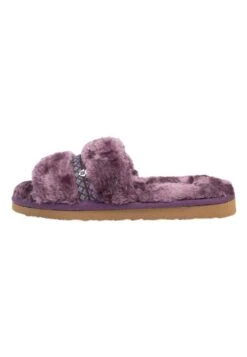 Minnetonka London - Pantoffels - Eggplant