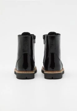 Friboo Leather - Veterboots - Black -Deals Shoes Store f151a34af3f84557b2472202d90e9107