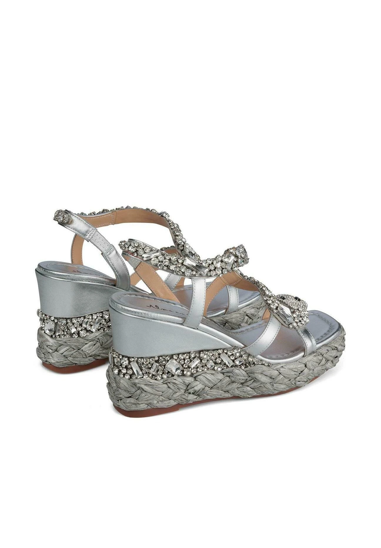 Alma En Pena Vera - Sandalen Met Sleehak - Plata 3 Alma En Pena Vera - Sandalen Met Sleehak - Plata - Image 3