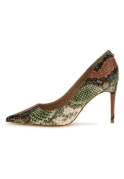 Guess Rica Python-Print - Hoge Hakken - Gemustert Multicolor