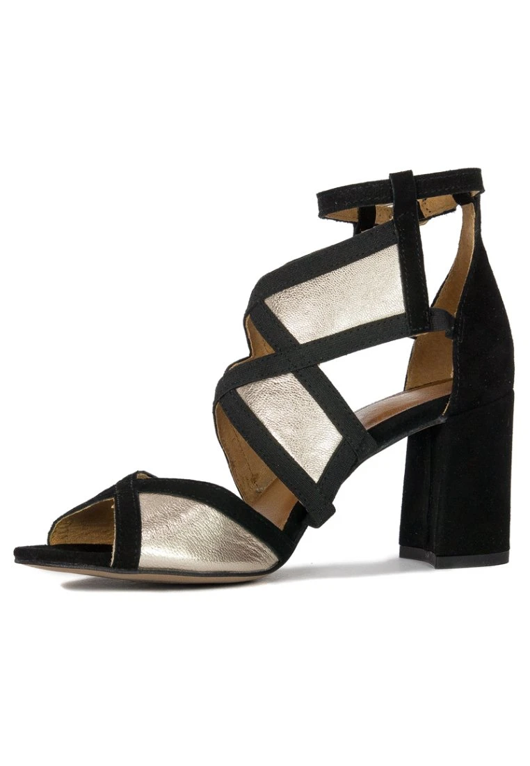 Sandalen - Czarny/Złoty 2 Sandalen - Czarny/Złoty - Image 2
