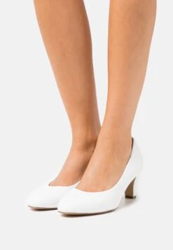 Tamaris Klassieke Pumps - White Matt